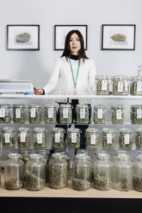 Kristi Kelly, owner of Good Meds, grows and sells medical marijuana in Lakewood, Colo., (Benjamin Rasmussen/The New York Times)  