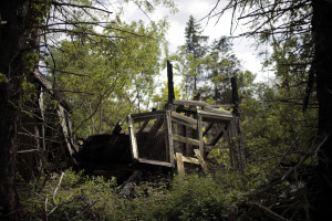 The remnants of a building on a tract of land that  a company called Valley Agriceuticals has proposed opening a marijuana-production operation in Wallkill, N.Y., May 20, 2015. The company is vying to become one of five registered producers of medical marijuana  permitted under a New York State law coming into effect. (Nathaniel Brooks/The New York Times)